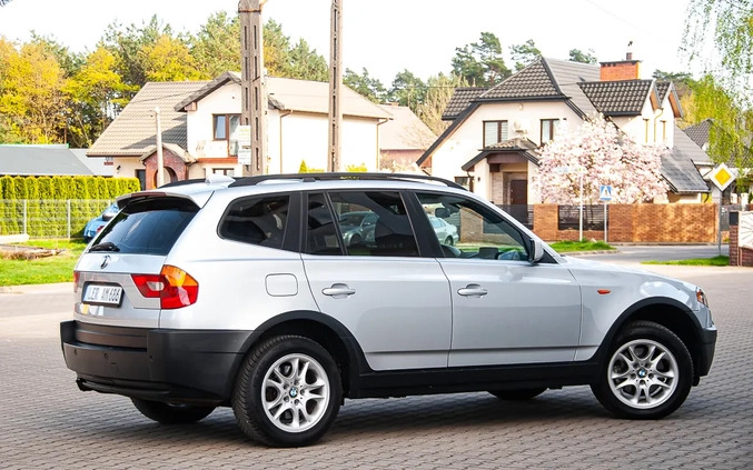 BMW X3 cena 26900 przebieg: 230000, rok produkcji 2005 z Wejherowo małe 781